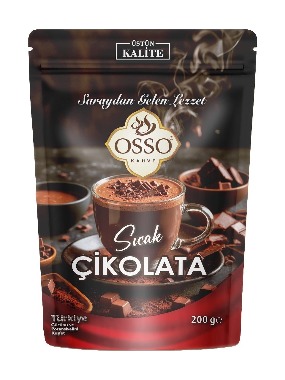 Osso Kahve Sıcak Çikolata Aromalı İçecek Tozu 200 gr
