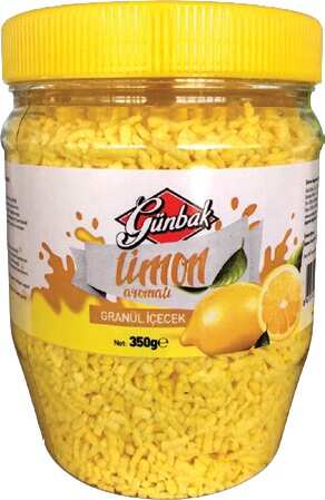 Günbak Limon Aromalı Granül İçecek 300 gr