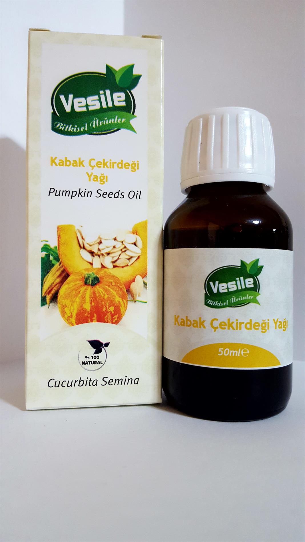 Vesile Kabak Çekirdeği Yağı 50 ml